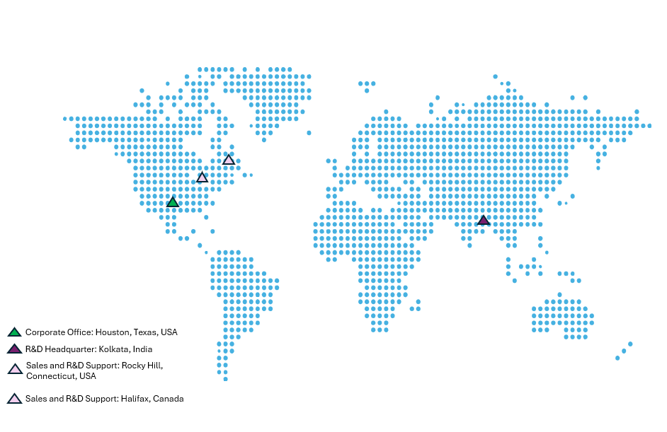 World Map with Offices